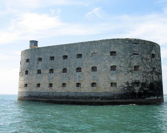 Fort Boyard in der Nähe des Campingplatzes