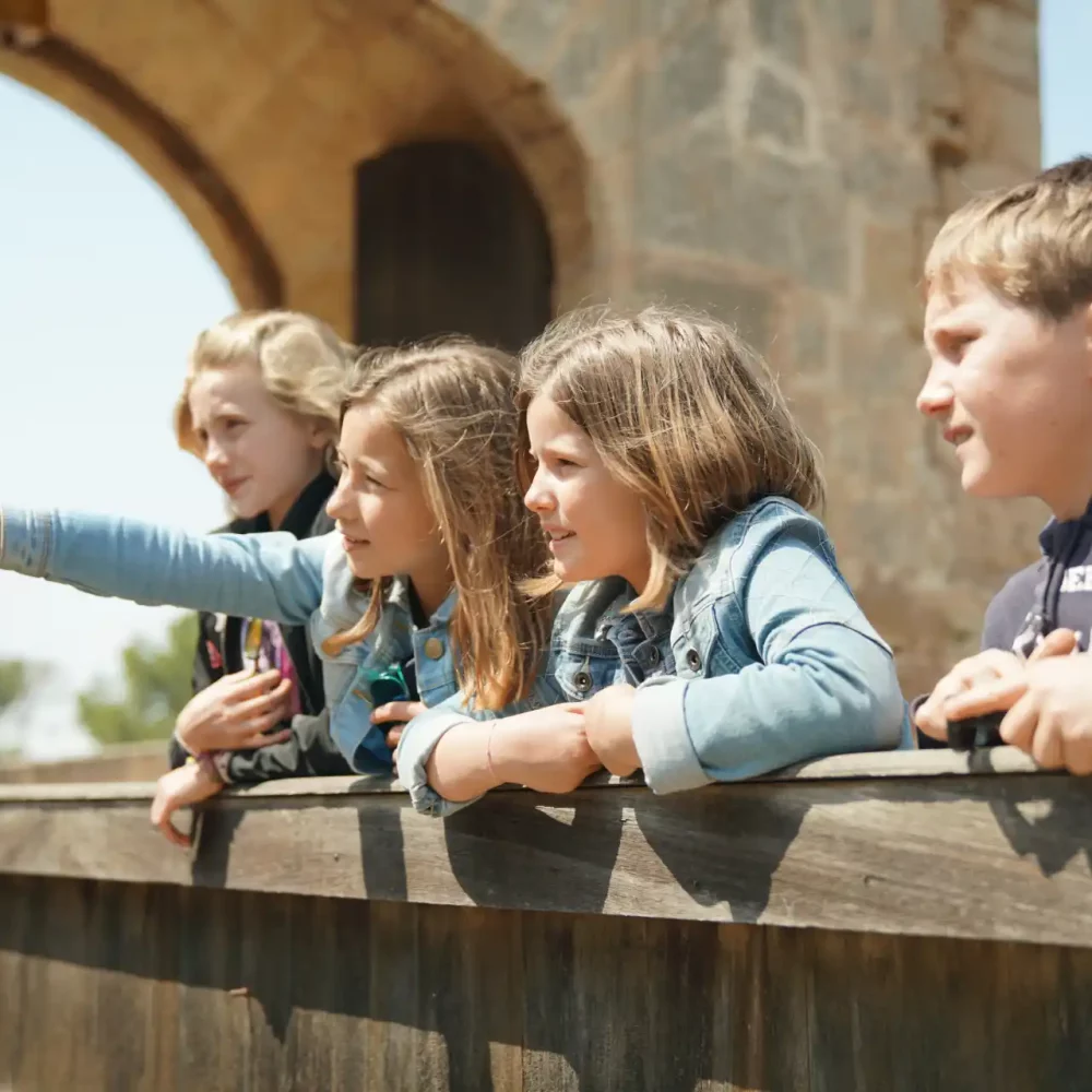 visite de la citadelle de l'île d'Oléron avec les enfants